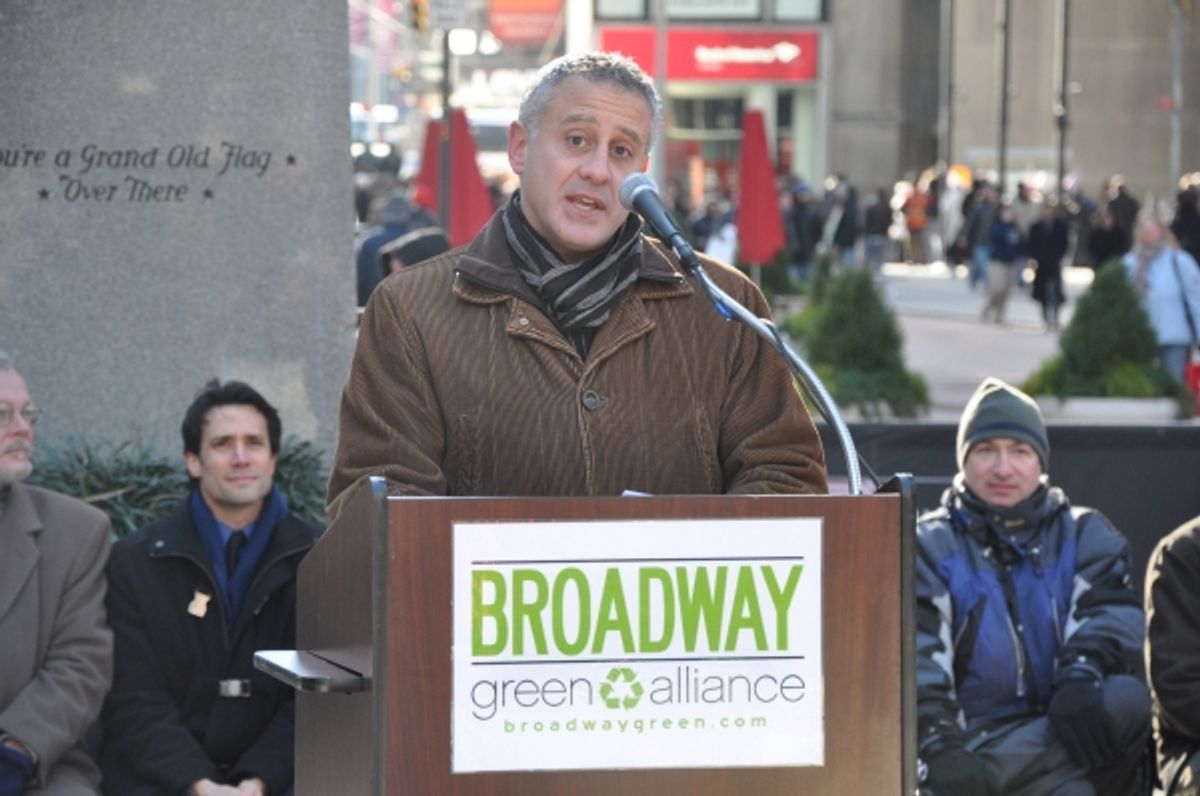 David Stone (Producer, BGA enthusiast) at Broadway Green Alliance E-Waste Collection